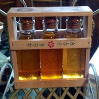 Wooden crate of Honey