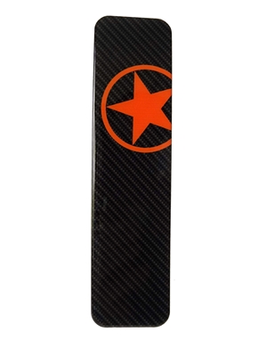 Polyurethane Orange Stare Downtube Protector