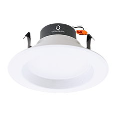 Green Creative 4" Residential Downlight, 10 Watt, E26 Base, High CRI, Dimmable, (GU24 Base Available)- View Product