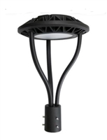 LLWINC Post Top Light, 3 Inch Adaptor, 40 Watts, 5000K, Dimmable- View Product