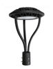 LED Post Top Light | 3" Adapter, 60 Watts, 5000K, Dimmable, Black Finish | LED Lighting Wholesale Inc.