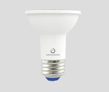 Green Creative Value Select, PAR20 Bulb, 5.5 Watt, E26 Base, 25Â° Beam Angle, Wet Location, 120V Dimmable- View Product