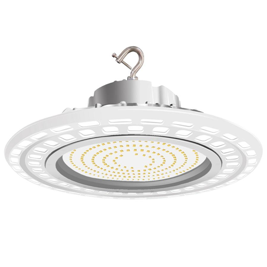 LLWINC LED UFO High Bay, 240 Watts, Clear Lens, White Finish, 5000K- View Product