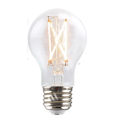 Green Creative A19 Filament Bulb, 5 Watt, GU24 Base, 120 Volt Dimmable Clear, Replaces 40 Watt- View Product