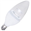 Halco Decorative B11 Lamp, 4.5 Watt, E12 Base, Dimmable, Candelabra, Creme Finish-View Product