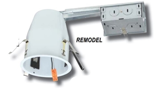 LLWInc Remodel IC Rated Can Housing for 4 Inch Trims-View Product