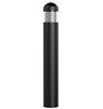 Alphalite, LED Bollard, Multi-Wattage, Color-Selectable, Black Finish, Round Dome-Top Louver- View Product