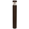 Round LED Bollard Light | 42", Multi-Watt (14W,19W,23W), Multi-CCT, Dark Bronze Finish | BOL-R-3L-LKFS