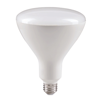 Halco, LED BR40 Bulb | 16.5W (85W Incandescent Equivalent), 4000K, E26 Base, 5 Yr. Warranty | BR40FL16-840-LED