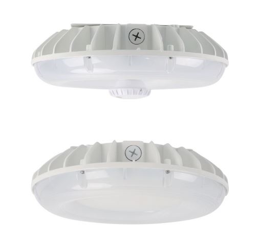 LED Lighting Wholesale Inc. Round LED Canopy Light | 60W, 4000K, White Finish | CANOPY0360W27V40K