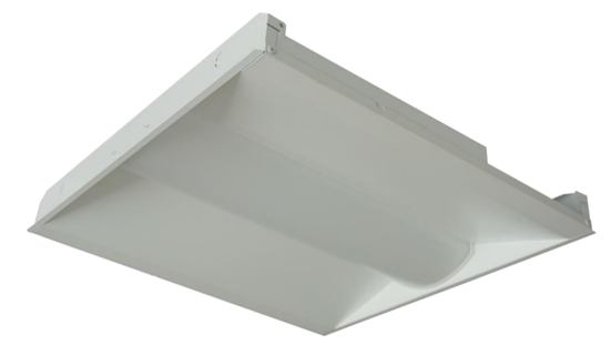 LED Premium Center Basket Troffer, 2x2 Foot, 24 Watt, 3500K, Dimmable-View Product