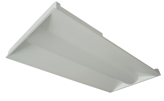 LED Premium Center Basket Troffer, 2x4 Foot, 33 Watt, 4000K, Dimmable-View Product
