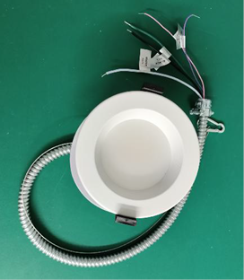 LLWINC, 4" Round Architectural LED Downlight, Multi-Watt, CCT Adjustable, Damp Location Rated, 0-10V Dimmable, 120-277V, CDR4-1L-LKFS-SW -View Product