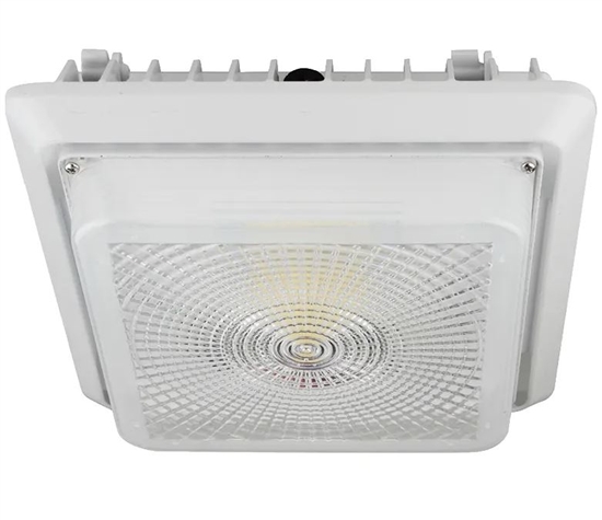 WestGate Garage/Canopy Light | 55 Watts, 5000K, 120-277VAC, 0-10V Dimmable | CGL-55W-50K-D