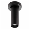 Westgate Architectural Ceiling and Suspended 2 Inch Cylinder Light, Selectable Color, 6 Watts, Black Finish, CMC2-MCT-DT-BK
