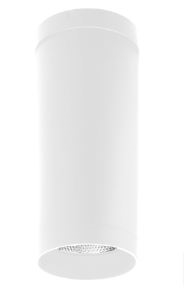 Westgate 3" Suspended LED Cylinder Light | Multi-Watt (5W,7W,9W), Multi-CCT, White Finish, TRIAC & 0-10V Dimming | CMC3-MCTP-DD-WH