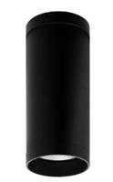 Westgate 4" Suspended LED Cylinder Light | Multi-Watt (9W,12W,15W), Multi-CCT, Black Finish, TRIAC & 0-10V Dimming | CMC4-MCTP-DD-BK