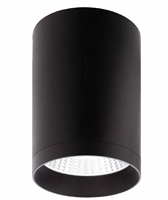 Westgate 6" Suspended LED Cylinder Light | Multi-Watt (21W,28W,35W), Multi-CCT, Black Finish, TRIAC & 0-10V Dimming | CMC6-MCTP-DD-BK