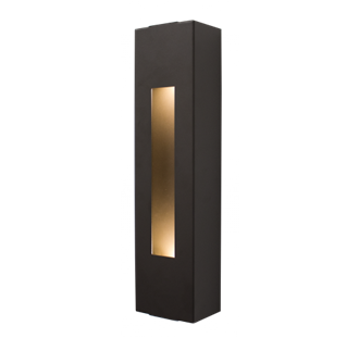 WestGate LED Wall Sconce Light | 10W, 3000K, Aperture Trim, Die-Cast Aluminum, Dark Bronze | CRE-02-30K-BR