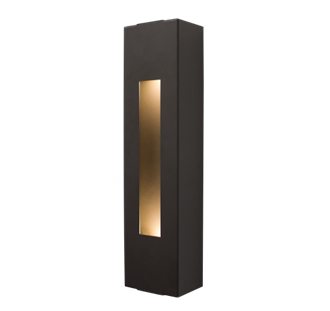 WestGate LED Wall Sconce Light | 10W, 4000K, Aperture Trim, Die-Cast Aluminum, Dark Bronze | CRE-02-40K-BR