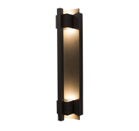 WestGate LED Wall Sconce Light | 10W, 5000K, Grasp Trim, Die-Cast Aluminum, Dark Bronze | CRE-03-50K-BR