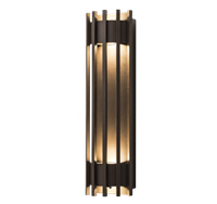 WestGate LED Wall Sconce Light | 10W, 5000K, Pen Trim, Die-Cast Aluminum, Dark Bronze | CRE-05-50K-BR