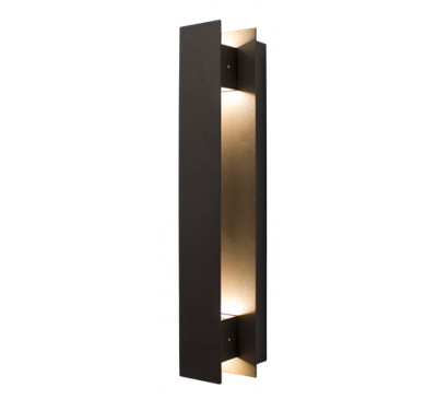 WestGate LED Wall Sconce Light | 10W,3000K, Still Trim, Die-Cast Aluminum, Dark Bronze | CRE-06-30K-BR