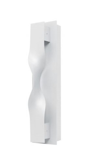 WestGate Crest Sconces, 20 Watt, Crush Trim, Silver Finish, 4000K, CRE-HL20-08-40K-SIL- View Product