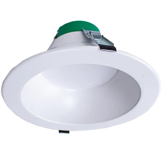 Westgate Builder Series Commercial Recessed Light | 8 Inch White Trim, Selectable Wattage (10W, 15W, 22W) Selectable CCT |  CRLE8-10-22W-MCTP-WH