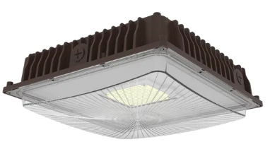 Halco 28W Slim LED Canopy Light | 28W, Color Selectable (3000K/4000K/5000K), Bronze | CSP-28-CS-U-BZ