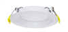 Halco, 4" LED Recessed Baffle Trim Downlight | 10W, CCT Adjustable, TRIAC Dimming | DFDLS4-10-CS-BT