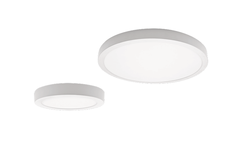 LLWINC, Round Surface Mount Disk Light, 7.5 Inch, 15 Watt