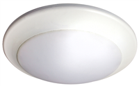 4" LED Disc Light/Can Light | 9W, 2700K, White Finish | WestGate DLS4-27K