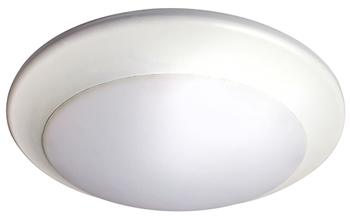 4" LED Disc Light/Can Light | 9W, 3000K, White Finish | WestGate DLS4-30K