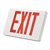 ATG ELECTRONICS, Emergency Exit Sign, 90 Minute, Red Letters, White Finish- View Product
