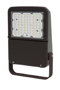 ATG ELECTRONICS, ECO LED Flood Light | 100W, 5000K, U-Bracket or Slip Fitter Mount , Bronze Finish | ELF-100-50