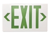 EiKO LED Exit Sign Green White Housing - View Product