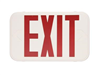 Maxlite, Thin Exit Sign, Low-Watt, White Housing, Red Letters, Battery Backup, EXT-RW- View Product
