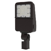 Halco, Adjustable LED Flood Light | 100W, Multi-CCT, Slip-Fitter Mount | FLFS100-3CCTU-SF