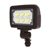 Halco, Adjustable LED Flood Light | 12W, Multi-CCT, Knuckle Mount | FLFS12-3CCTU-KN