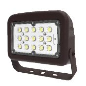 Halco, Adjustable LED Flood Light | 30W, Multi-CCT, Yoke Mount | FLFS30-3CCTU-YK
