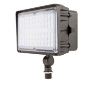 LED Lighting Wholesale Inc. 45W LED Flood Light with Photocell | Knuckle Mount, 5000K, 120-277V | FLOOD0845W27V50KKN