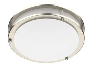 Halco, Flushmount Ceiling Fixture, 12 Inch, 16 Watt, Color-Selectable, 120V Dimmable-View Product