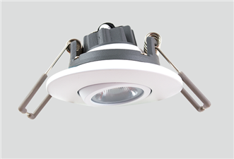 Green Creative miniFIT Series 1" Gimbal Downlight, 5 Watt, 3000K, 38Â° Beam Optic, 120V Dimmable, JA8- View Product