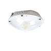ATG ELECTRONICS, LED Garage Fixture | 60W, 5000K, White Finish, Frosted Lens | GRL-60-50-F