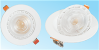 LLWINC, 6" LED Gimbal Recessed Downlight | 12W, Multi-CCT, TRIAC Dimming | HY-UADL-R6-12W-5CCT