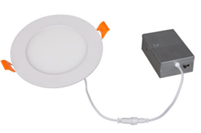 LLWINC, Ultra Slim Round Downlight, 6 Inch, 12 Watt, Color-Selectable, Edge-Lit, Triac Dimming, HY-USDL-R6-12W-5CCT-View Product