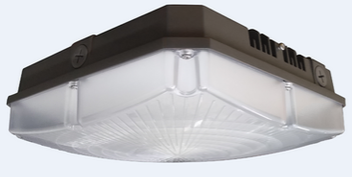 LLWINC, LED Canopy Light | Multi-Watt (40W,60W,70W), Multi-CCT (30K,40K,50K) | HYA-GC-70W/60W/40W-G-CCT