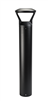 Keystone, Decorative Top LED Bollard, Multi-Watt, CCT-Selectable, Black Finish, Downlight Reflector -View Product