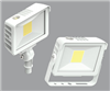 Keystone Technologies, LED Flood Light with Knuckle & Yoke Mount | 60W, Multi-CCT, White Housing | KT-FLED60-R1A-UNV-8CSB-VDIM-W